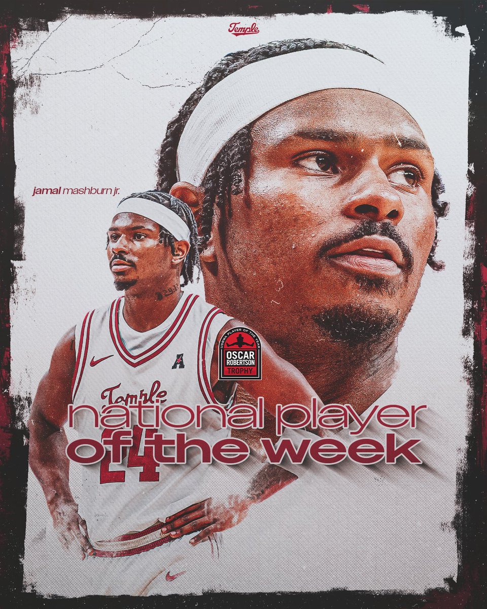 ɴᴀᴛɪᴏɴᴀʟ ᴘʟᴀʏᴇʀ ᴏꜰ ᴛʜᴇ ᴡᴇᴇᴋ.

Another day, another accolade for Jamal Mashburn Jr. 👌

#BigTimePlayer | #Team129