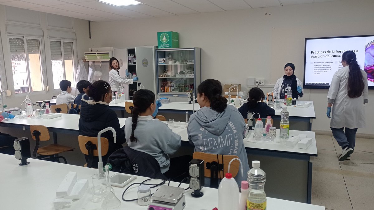 Antonio del Salto (@experiprinfa) on Twitter photo Desde el <a href="/CEIPMediterrne1/">CEIP Mediterráneo</a> Agradecer al profesorado y alumnado del <a href="/ieslqueipo/">IES Leopoldo Queipo</a> por invitarnos a su semana de ciencias con motivo del día internacional de la mujer y la niña en la ciencia en #Melilla Desde el <a href="/CEIPMediterrne1/">CEIP Mediterráneo</a> Agradecer al profesorado y alumnado del <a href="/ieslqueipo/">IES Leopoldo Queipo</a> por invitarnos a su semana de ciencias con motivo del día internacional de la mujer y la niña en la ciencia en #Melilla