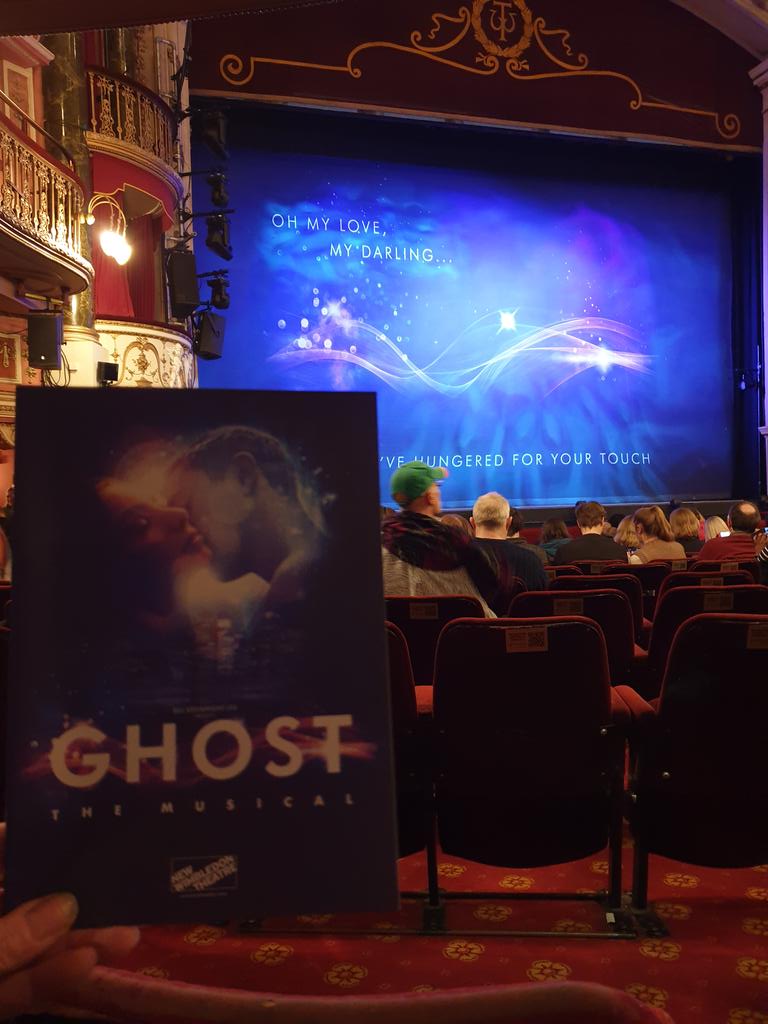 Excited for Ghost <a href="/NewWimbTheatre/">New Wimbledon Theatre</a>. Will we be 'hungered for your touch'?