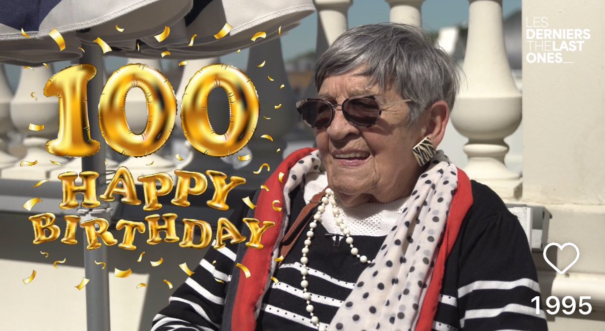 Les_Derniers's tweet image. Et encore joyeux centième anniversaire à la plus drôle d’entre nous #GinetteKolinka merci pour l’exemple et merci pour l’inspiration ❤️🙌🏻 #lesderniers #Lesdernieres