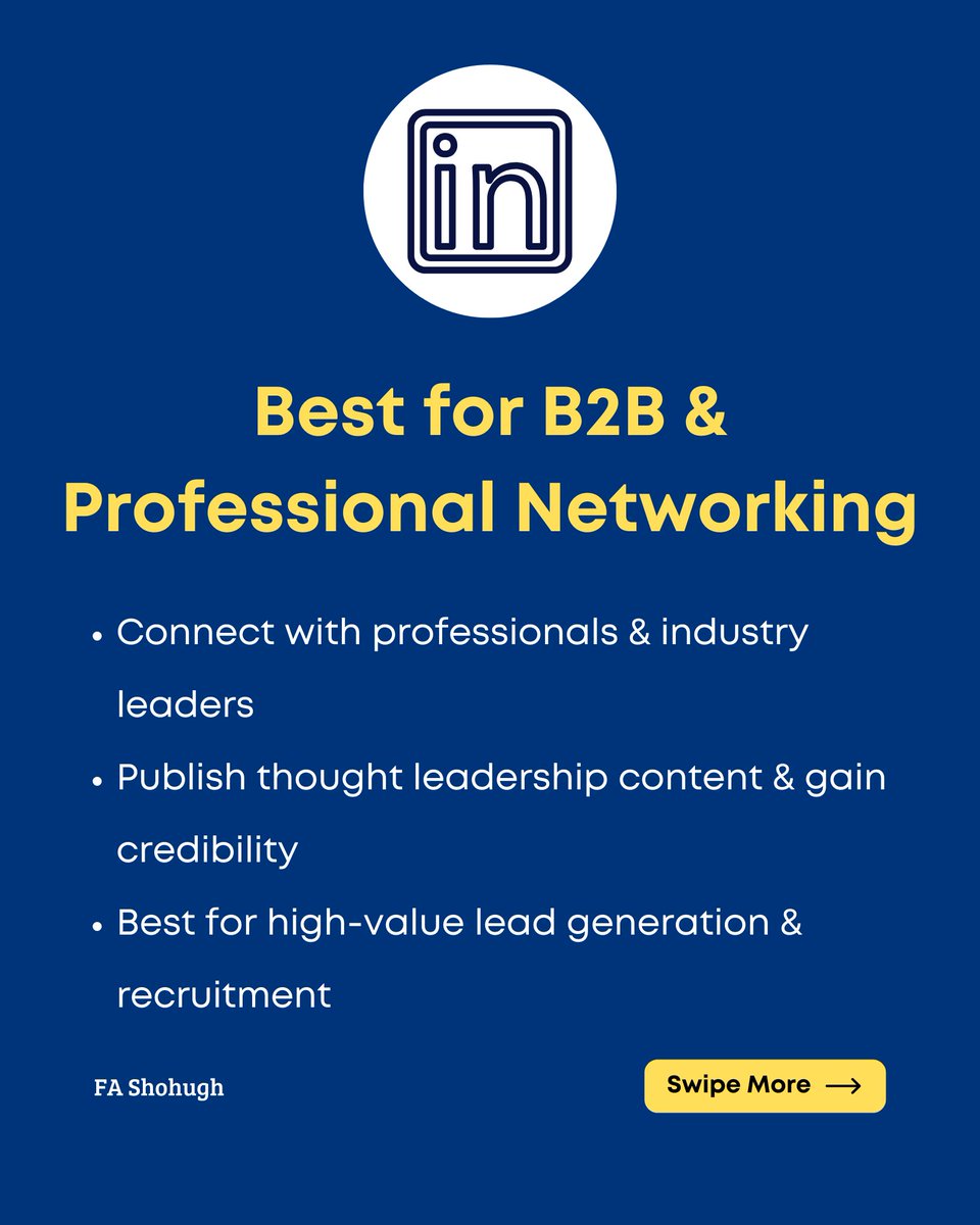 fashohugh's tweet image. Linkedin

#linkedintipsforbusinesses #linkedintipsandtricks