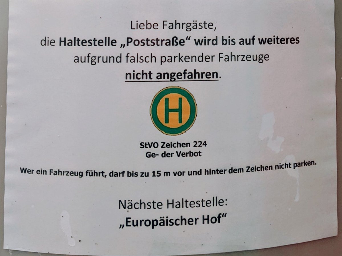 Da kann man halt nix machen. 🤷🏼‍♂️ #Falschparker