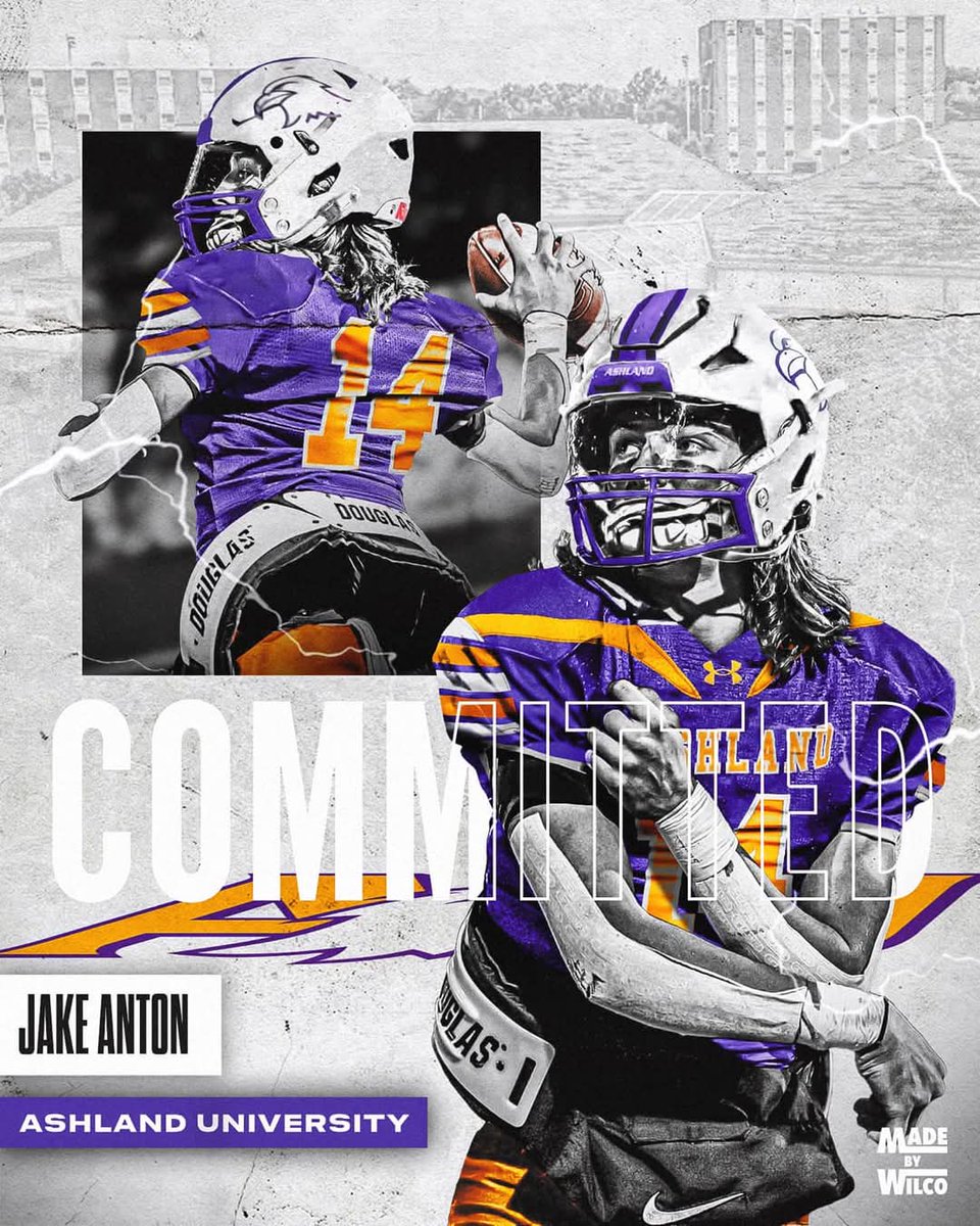 Celebrate Jake Anton committing to continue his academic and athletic career at Ashland University tomorrow at 2:45 pm in the WMHS library. Congrats Jake!