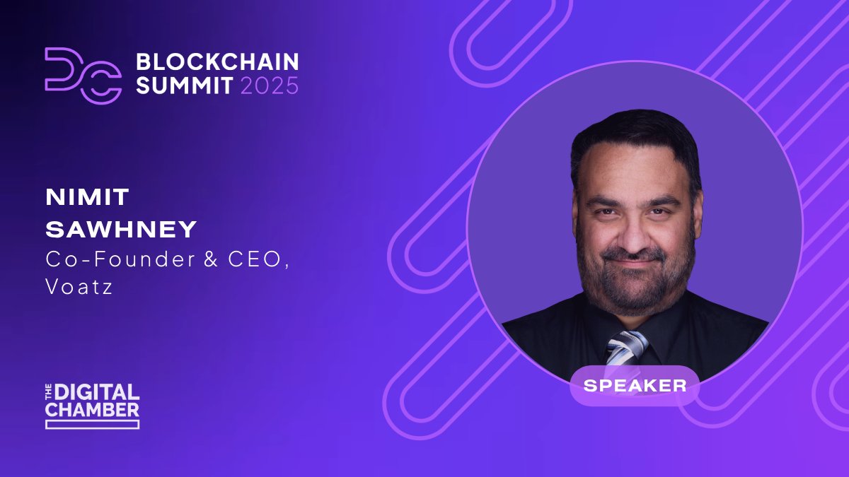 We're thrilled to announce <a href="/yenhwas/">NiM</a> as a #DCBlockchain Summit 2025 featured speaker! He is the Co-Founder and CEO of <a href="/Voatz/">Voatz</a>, pioneering blockchain solutions for secure digital voting worldwide. Join us on 3/26 as we shape blockchain for a better tomorrow: dcblockchainsummit.com