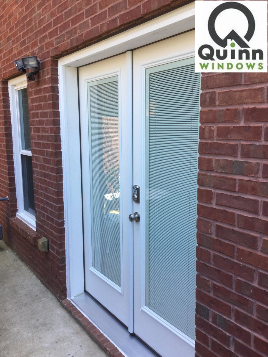 QuinnWindows's tweet photo. Transform your space with our stylish French doors featuring built-in blinds! 🌟 Whether you're looking for privacy or elegance, Quinn Windows has the perfect solution for you. Don't wait—contact us today! 🏠✨ #QuinnWindows #FrenchDoors #HomeStyle https://t.co/BS5rOr1rfZ