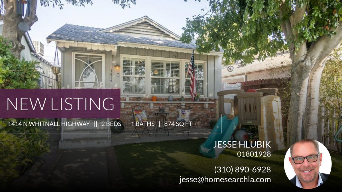 AgentJesse1's tweet photo. ���� New Listing 📍 Take a look at this fantastic new property that just hit the market located at 1414 N Whitnall Highway in Burbank. Reach out here or at (310) 890-6928 for more information

DRE# 01801928 #Berk... https://t.co/ZmUhBUUy2N https://t.co/GGeIj48bpl