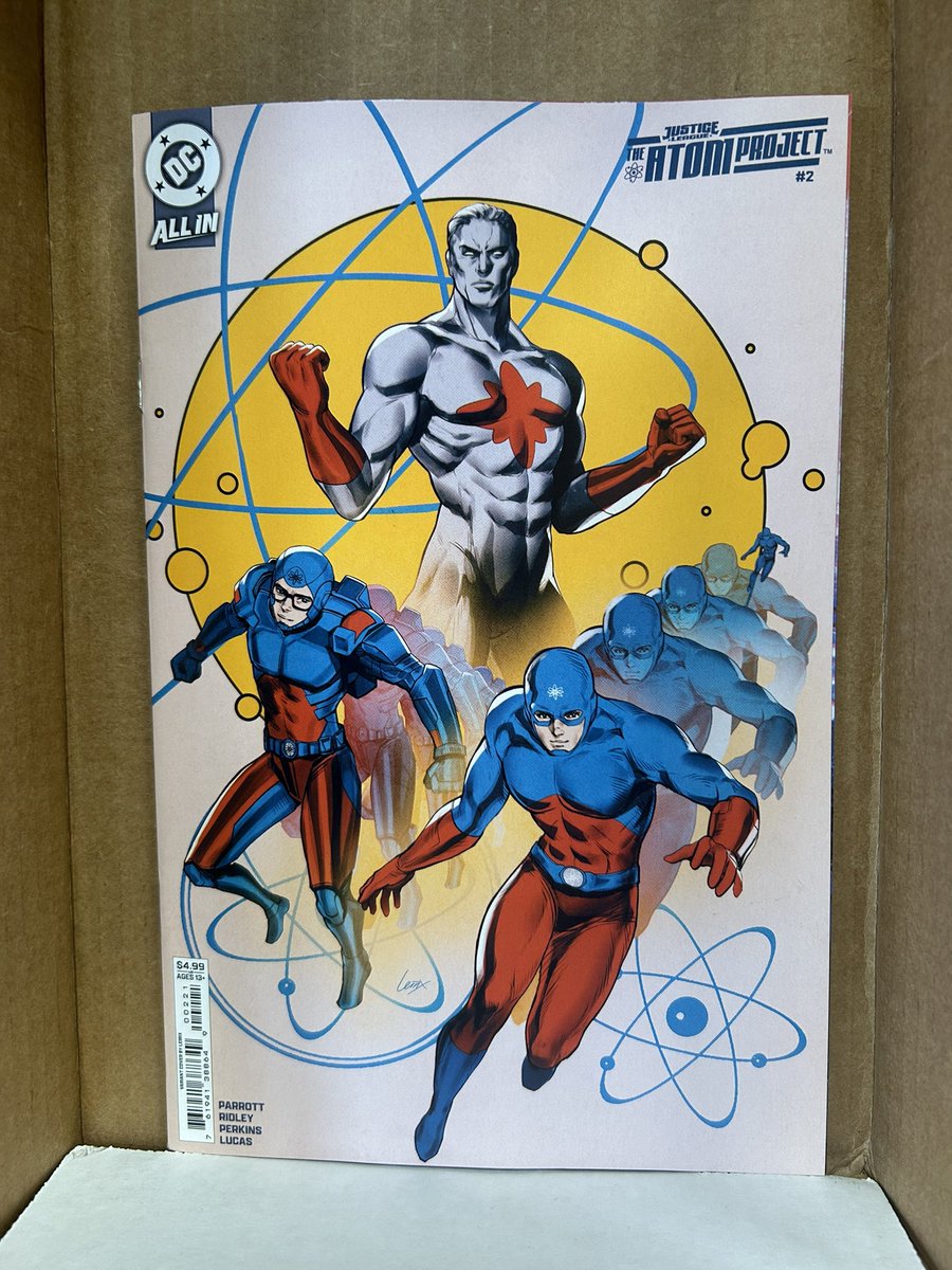 MostlyComics's tweet photo. NCBD Wednesday February 5/2025 @DCOfficial #JusticeLeague #AtomProject https://t.co/F9vD8CPcaK