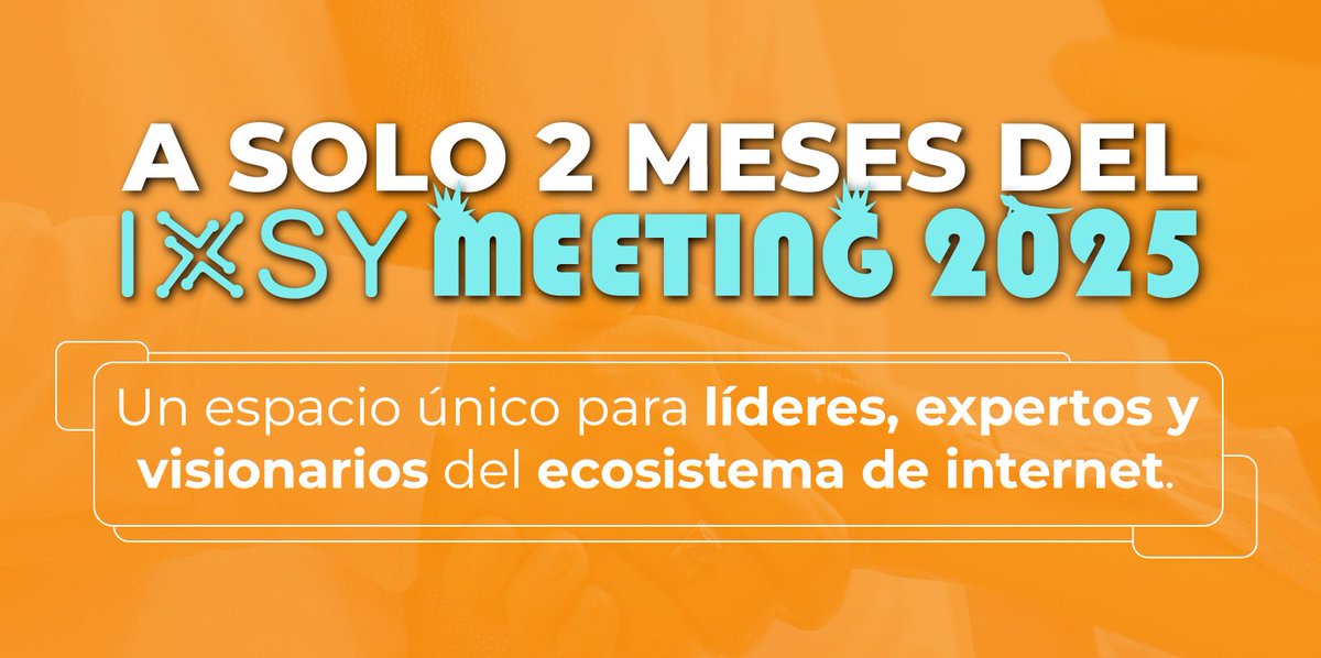 IXP_Yucatan's tweet image. En 2 meses, el IXSY Meeting 2025 transformará Mérida en el epicentro digital de la región. 🌐✨
📅 2-3 abril | 📍 Siglo XXI, Mérida
¡Regístrate y únete! 🚀
#IXSYMeeting2025 #TransformaciónDigital
#IXSY
#Peering
 #DesarrolloDelInternet