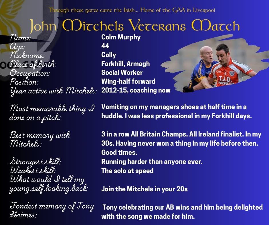 John Mitchels GAA Liverpool tweet media
