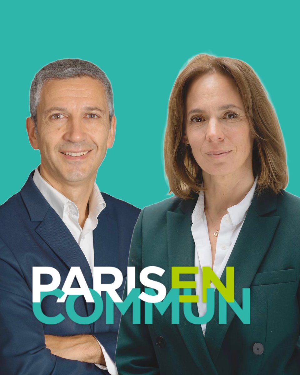 C’est un honneur d’avoir été élue co-présidente de Paris en Commun aux côtés de Christophe Najdovski.

Paris en Commun rassemble celles et tous ceux qui veulent œuvrer pour un Paris toujours plus écologique, solidaire et inclusif. Rejoignez nous. 

👉contact@parisencommun.fr
