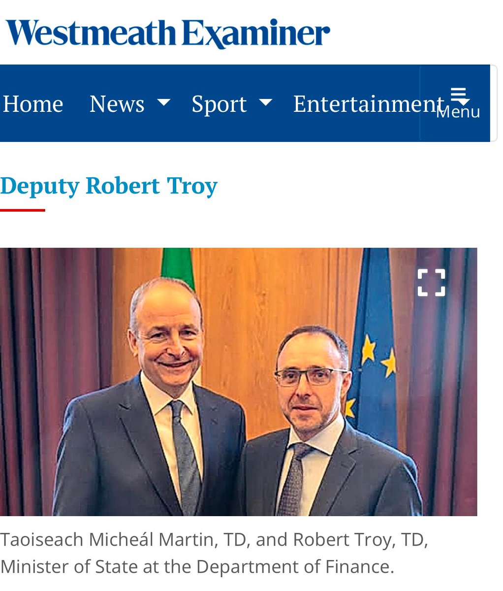 InsuranceRefIre's tweet photo. “Getting insurance companies to lower their premiums is one of Deputy Robert Troy’s key objectives in his new role as Minister of State at the Department of Finance.”

#InsuranceReform 

https://t.co/70LVDkGrl0 https://t.co/tRwdzT9zEB