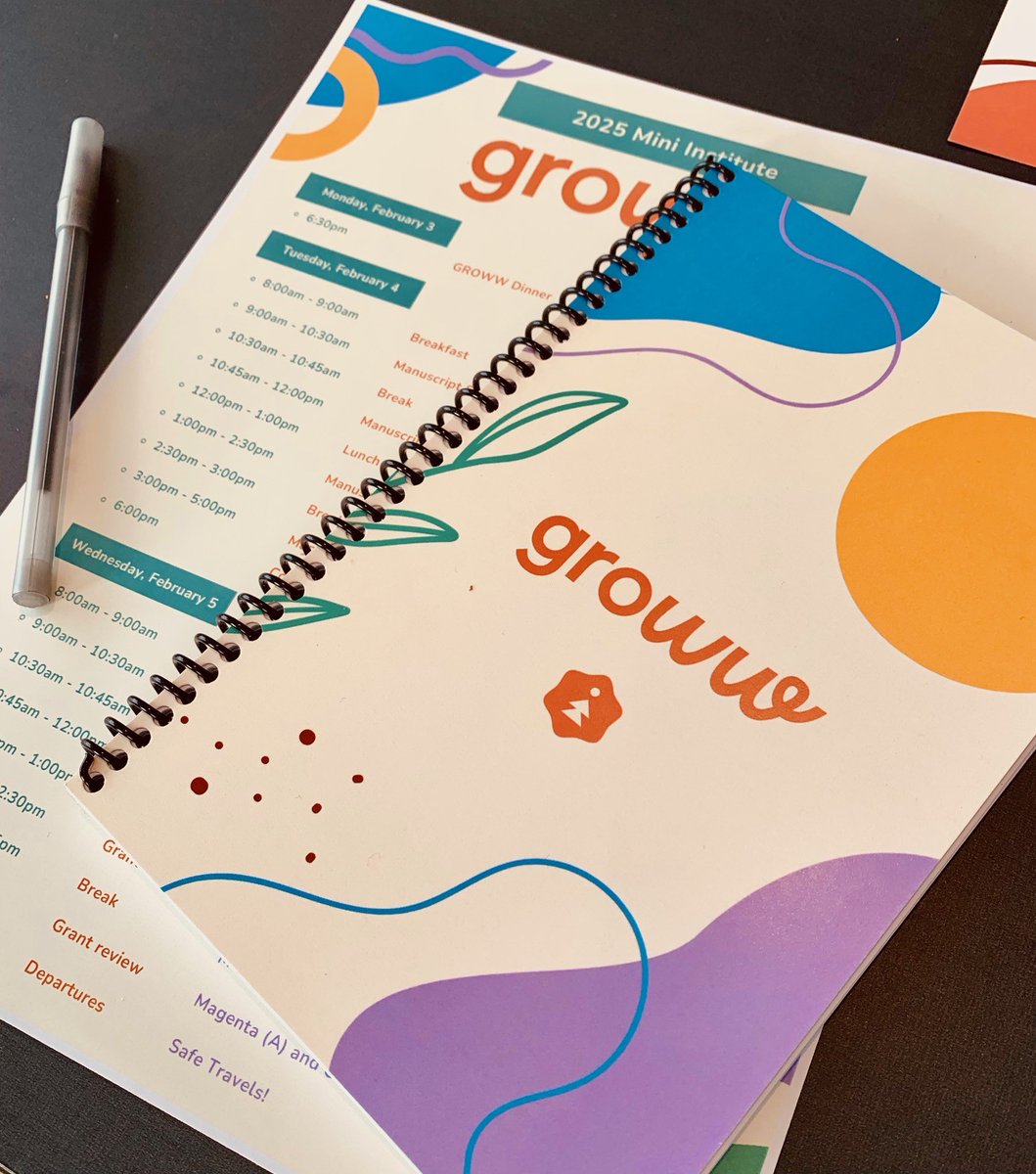 GROWW is so pleased to have the 2023 Cohort meeting in person for <a href="/CIHR_IRSC/">CIHR</a> Mock Grant Review and a collaborative writing workshop. Connecting, sharing, and creating with the hope of advancing women's and girls' health in Canada!