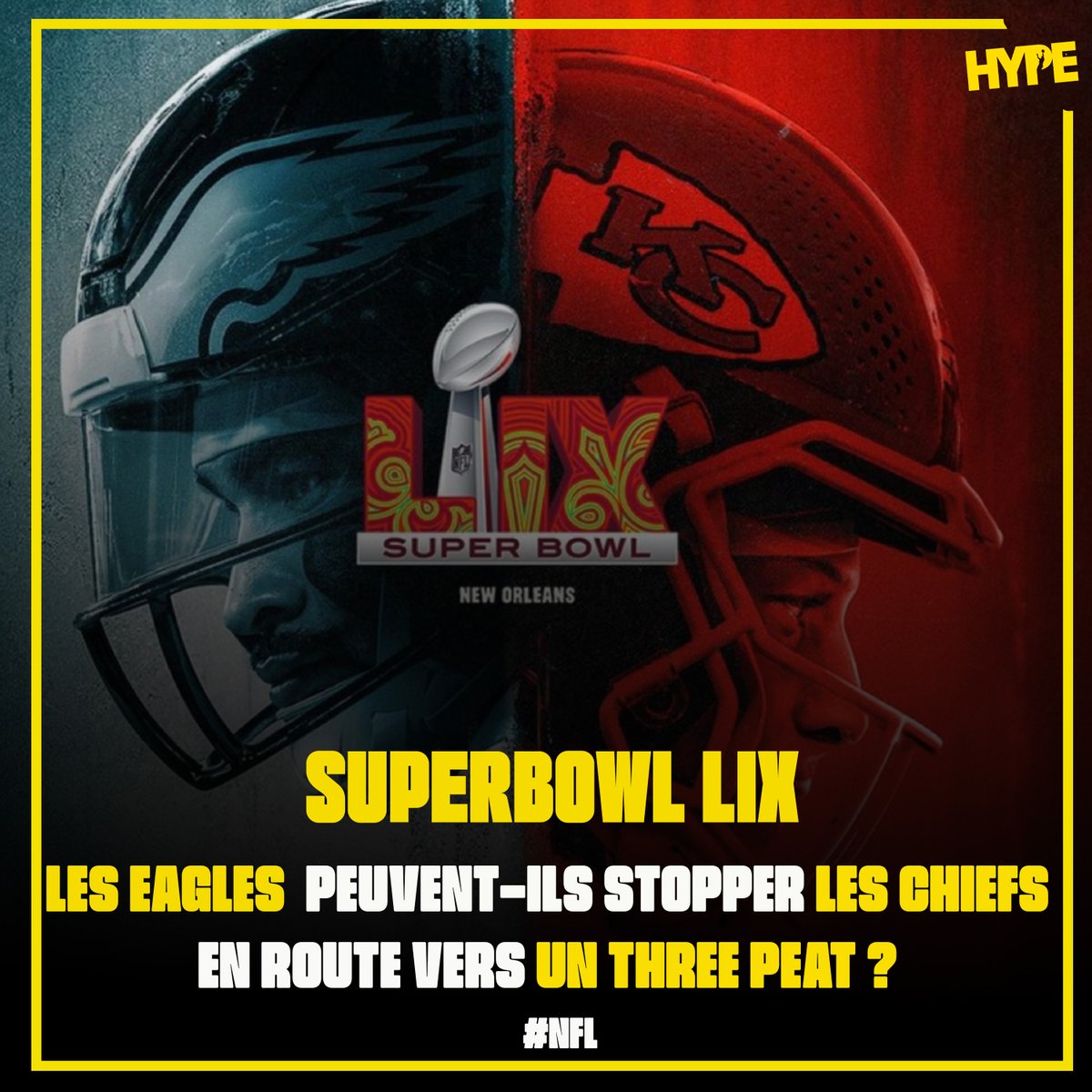 🚨PODCAST - HYPE FOOTBALL SHOW 

👉Avec <a href="/RemLec/">Rémy Lecomte</a> et <a href="/ielloradiossa/">Grégory Richard</a> cap sur :

🏈CFB 🔀 Une saison HYPE ou pas HYPE ? 
👀NBL 🔀Quel coach pour les <a href="/SaintsEnFrance/">New Orleans Saints en France</a> ?

🔥#SuperBowlLIX 
Les <a href="/EaglesFR/">Philadelphia Eagles Fans FR</a> peuvent-ils priver <a href="/Chiefs/">Kansas City Chiefs</a> du 3 Peat ?

🎙️podcast.ausha.co/hypepodcast/su…