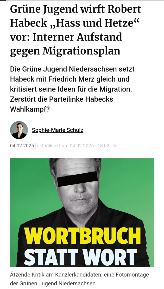 #Gruene #Habeck Geht es eigentlich noch lächerlicher ?? Grüne Jugend wirft jetzt sogar Robert Habeck Hass und Hetze vor 😂 Wo soll das noch enden ??