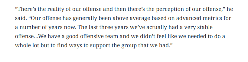 When your baseball GM starts to sound like the $PYPL IR team, not great
