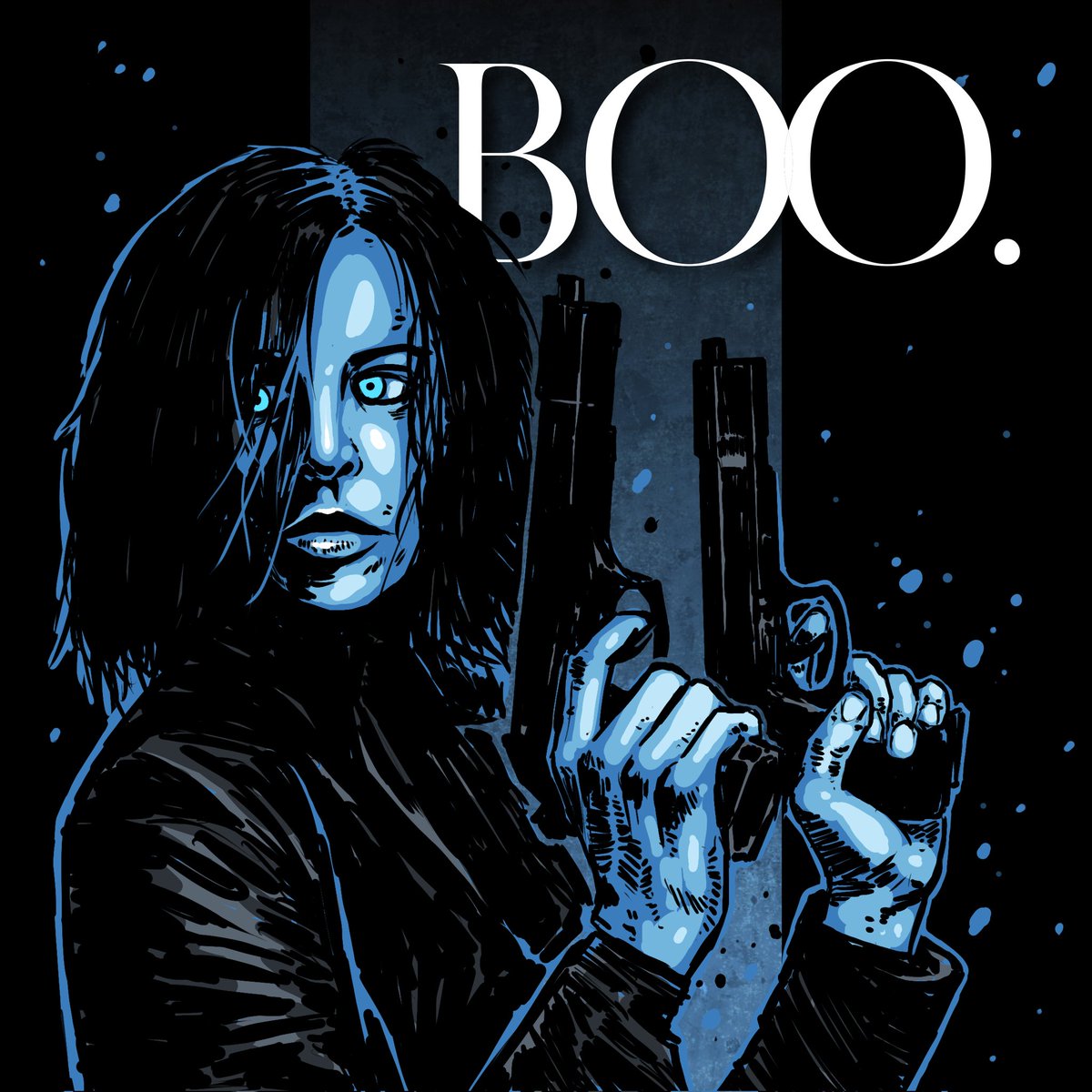 Vampires versus were-horses
📽 UNDERWORLD (2003)
🎲 MYTHOLOGICAL 
🎲 2000'S
🎨 #davidbaldwinart 
#RandomHorror9 #RNGHPN9 #randomnumbergeneratorhorrorpodcastno9 #underworld