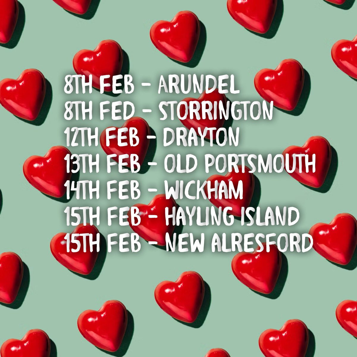 Have you got your valentines plans in order? Grab tickets now for a nice of laughs and love! stitches.fun

 #drayton #arundel #haylingisland #wickham #oldportsmouth #comedy #valentinesday2025 #ValentinesDay #nightsout