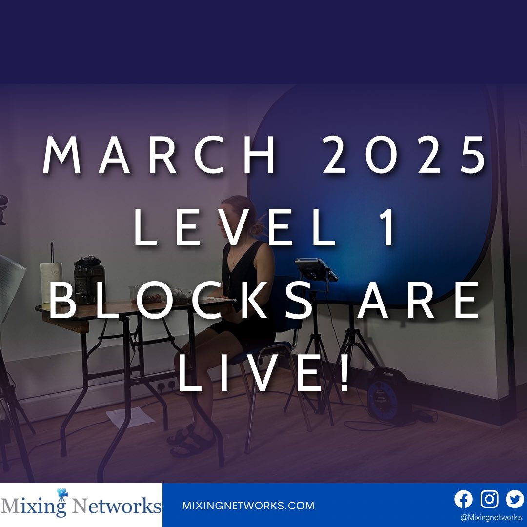 If you’re looking to sharpen your audition and self tape skills, Mixing Networks’ Level 1 Auditioning for Camera class is the perfect place to start!

Check out… mixingnetworks.com/Event/Classes