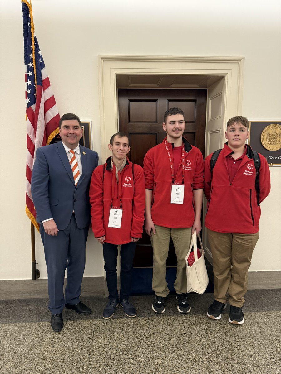 Special Olympics New York (@specolympicsny) on Twitter photo <a href="/SenGillibrand/">Kirsten Gillibrand</a> <a href="/SpecialOlympics/">Special Olympics</a> <a href="/BucknellU/">Bucknell University</a> <a href="/SenSchumer/">Chuck Schumer</a> <a href="/721M_CityHawks/">721M City Hawks</a> <a href="/sowg_/">Special Olympics World Games</a> Team NY had a great #SOHillDay visit with our friend <a href="/JohnMannionNY22/">Congressman John W. Mannion</a>. Thank you for your time and encouragement Congressman! 🥇 <a href="/SenGillibrand/">Kirsten Gillibrand</a> <a href="/SpecialOlympics/">Special Olympics</a> <a href="/BucknellU/">Bucknell University</a> <a href="/SenSchumer/">Chuck Schumer</a> <a href="/721M_CityHawks/">721M City Hawks</a> <a href="/sowg_/">Special Olympics World Games</a> Team NY had a great #SOHillDay visit with our friend <a href="/JohnMannionNY22/">Congressman John W. Mannion</a>. Thank you for your time and encouragement Congressman! 🥇