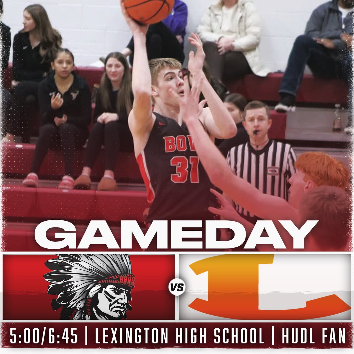 ‼️GAMEDAY‼️

🆚Lexington
📍Lexington High School 
⏰Girls V:5:00 Boys V:6:45
📺Hudl Fan