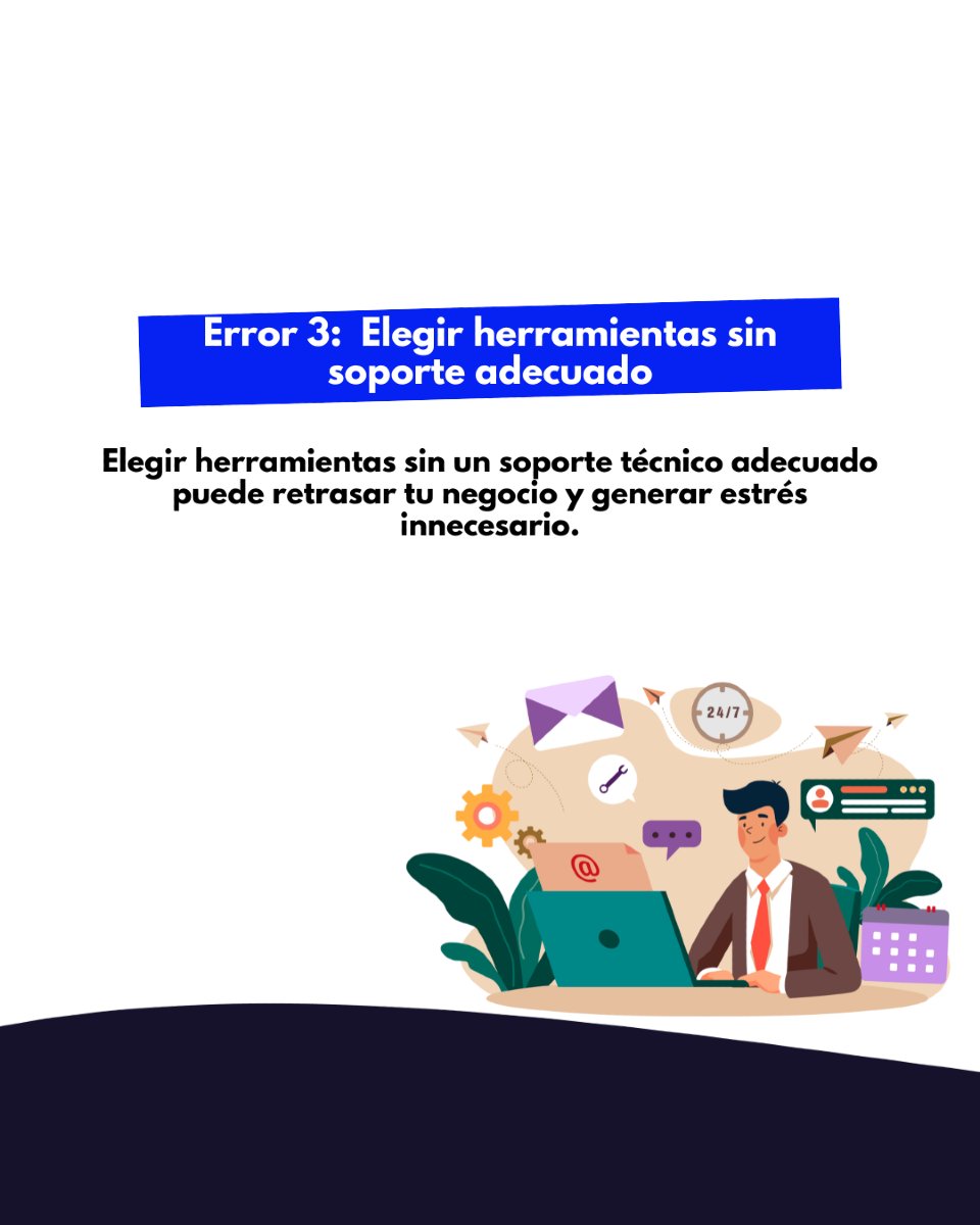 LabPyme's tweet photo. ¿Alguna vez has utilizado herramientas digitales que no se adaptan a tu pyme? Hoy te contamos 3 errores comunes al implementar herramientas digitales para tu negocio. 

¡Conoce más sobre Transformación Digital en nuestra web!
#Labpyme #Transformacióndigital #herramientasdigitales https://t.co/ZfuygFJdQ4