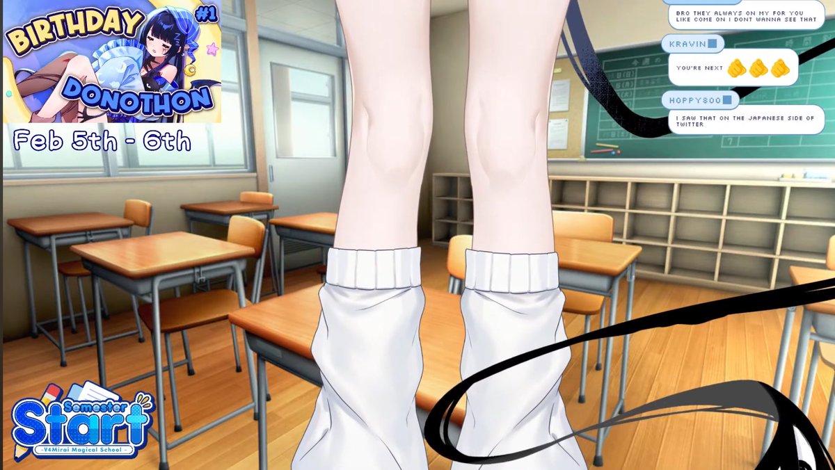 scarlet_otk's tweet image. school outfit is very cute and attractive and suits Rem very well💙 Definitely a class and school popular person!
#REMKanashibari 
#LiveDreaming