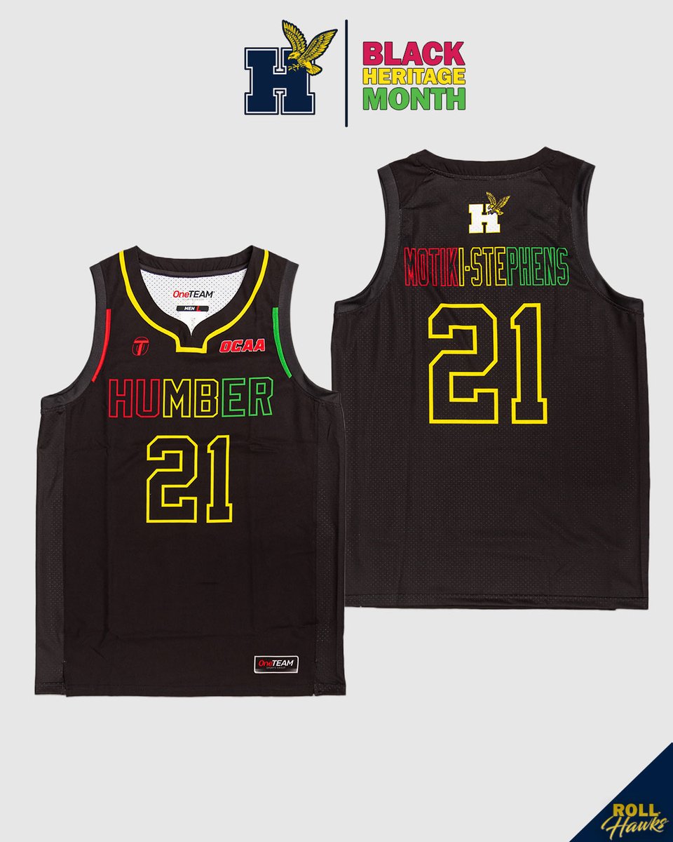 Men's Basketball set to auction off game-worn Black Heritage Month jerseys

MORE ➡️humberhawks.ca/sports/mbkb/20… #RollHawks