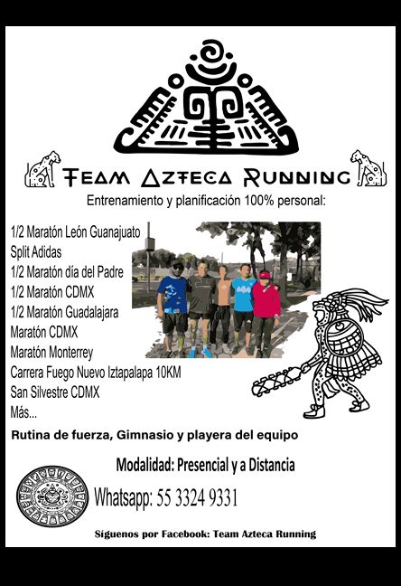 Ángel Arlt (@hctor38623079) on Twitter photo <a href="/templorunner/">@TemploRunner</a>
Team Azteca Runinng 💯 ❤️
A partir de hoy hasta el 16 de febrero 2x1 en la modalidad presencial o a distancia.
No lo pienses más e intégrate y entrena con nosotros para lograr tu objetivo.
Informes por WhatsApp: 55 3324 9331 <a href="/templorunner/">@TemploRunner</a>
Team Azteca Runinng 💯 ❤️
A partir de hoy hasta el 16 de febrero 2x1 en la modalidad presencial o a distancia.
No lo pienses más e intégrate y entrena con nosotros para lograr tu objetivo.
Informes por WhatsApp: 55 3324 9331