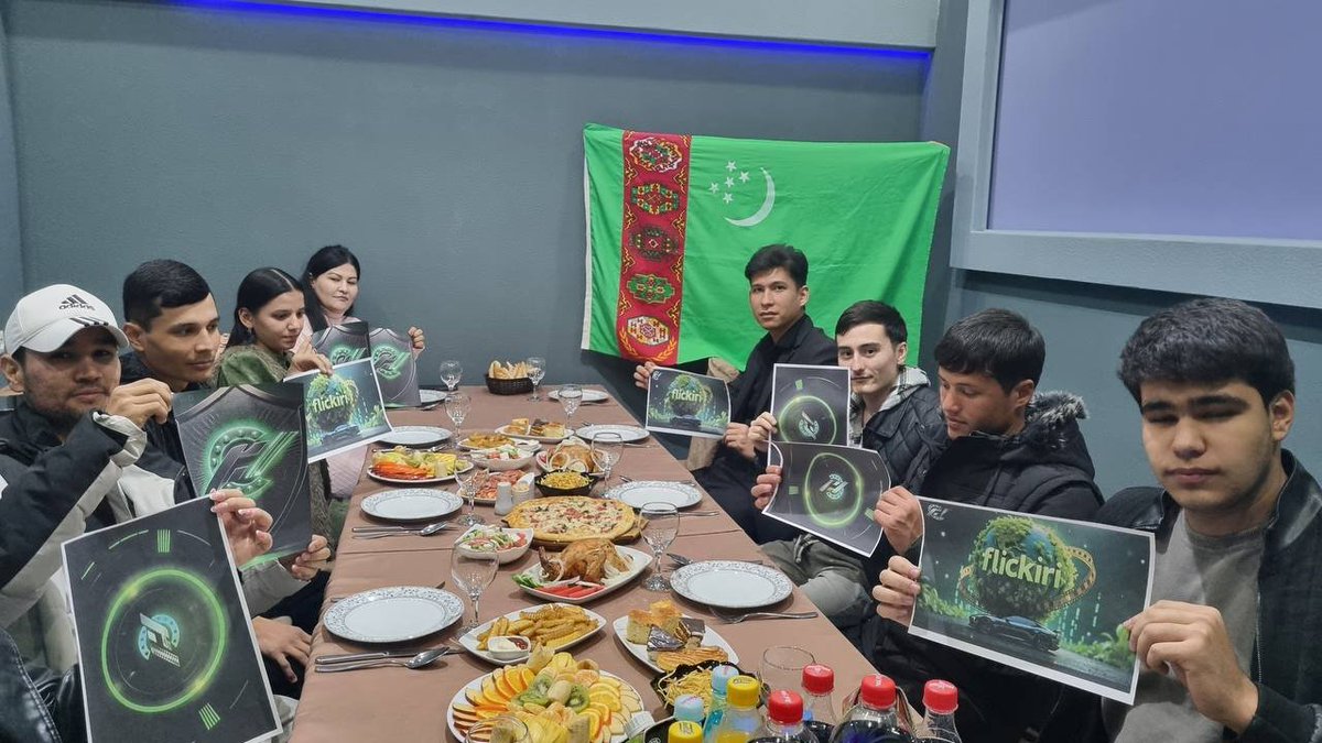 Flickiri's tweet photo. Flickiri Mary City: New Opportunities
🇹🇲 The Flickiri team gathered in Mary City to share ideas and drive global expansion.

⭐️ Discussed movie promotion strategies and strengthened local partnerships.

💟 Thanks to all who joined! More events to come! https://t.co/vuat9IKqM0