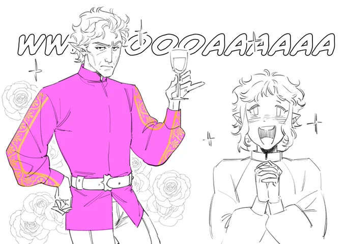 Public demand I put him into the shirt 
I think he likes it guys ^v^ 