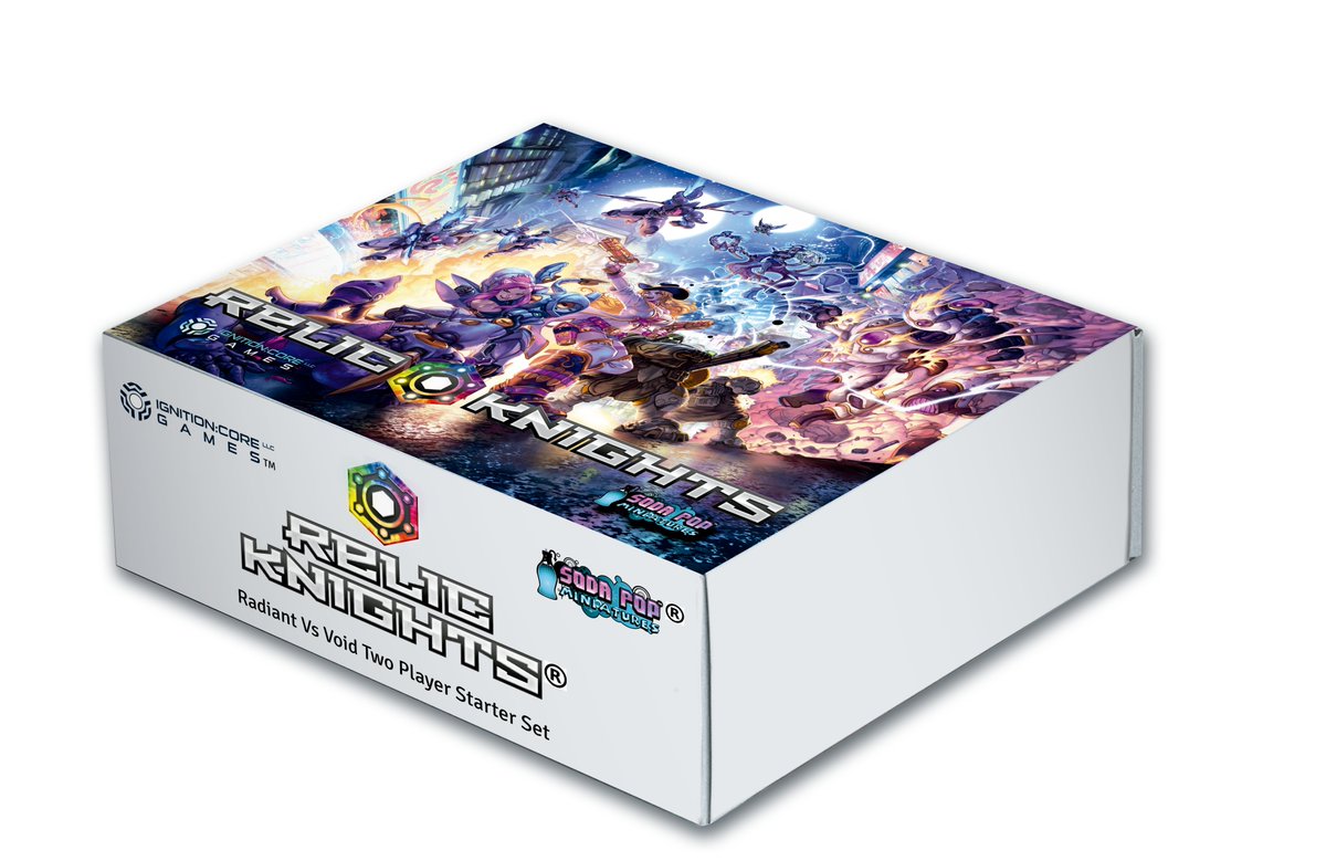 PRESS RELEASE
Relic Knights returns under new management, with inventory on sale at Adepticon 2025.

Kickstarter backers can expect heavy discounts.

Full press release: ignitioncoregames.com/post/relic-kni…
#ignitioncoregames #ignitioncore #relicknights