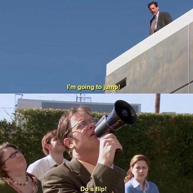 officedundies's tweet image. qual meme te fez querer assistir the office?

lembro de ter visto esse, e ainda por cima é falso!!!