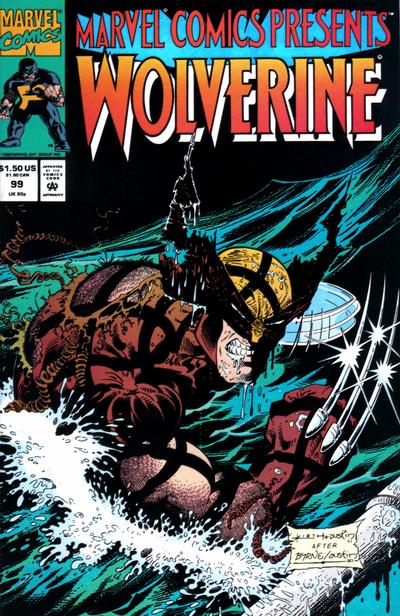 AustinGorton's tweet photo. 035 - Marvel Comics Presents #99 (2/4/1992)
Sam Keith with a surprisingly-restrained homage to one of Wolverine's most famous moments.
Cover by Sam Keith. Interiors by various.
#XMenADay #XMen50 #Xmen #Wolverine #MarvelComicsPresents https://t.co/ha9irrDLYL