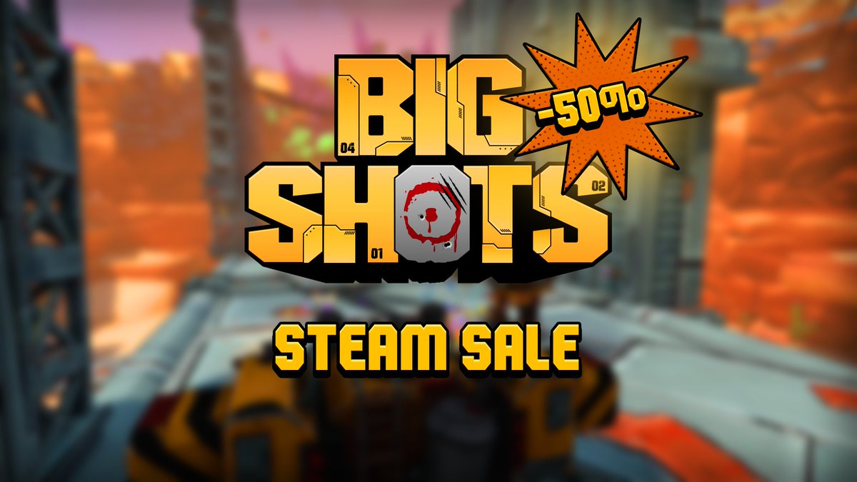 🚨 PC Mech Pilots, it's time to deploy! 🚨 
BIG SHOTS on Steam has an explosive discount! BOOM 💥 50% OFF ! It is time to jump into the fray and save the planet! 🤖🔥 Get it here: store.steampowered.com/app/2666530/BI…