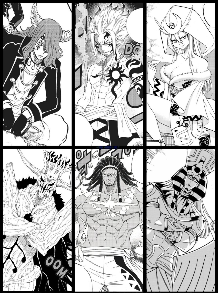 TempestUmbra_E's tweet image. #FT100YQSpoilers

All Dragon Gods in Human Form!