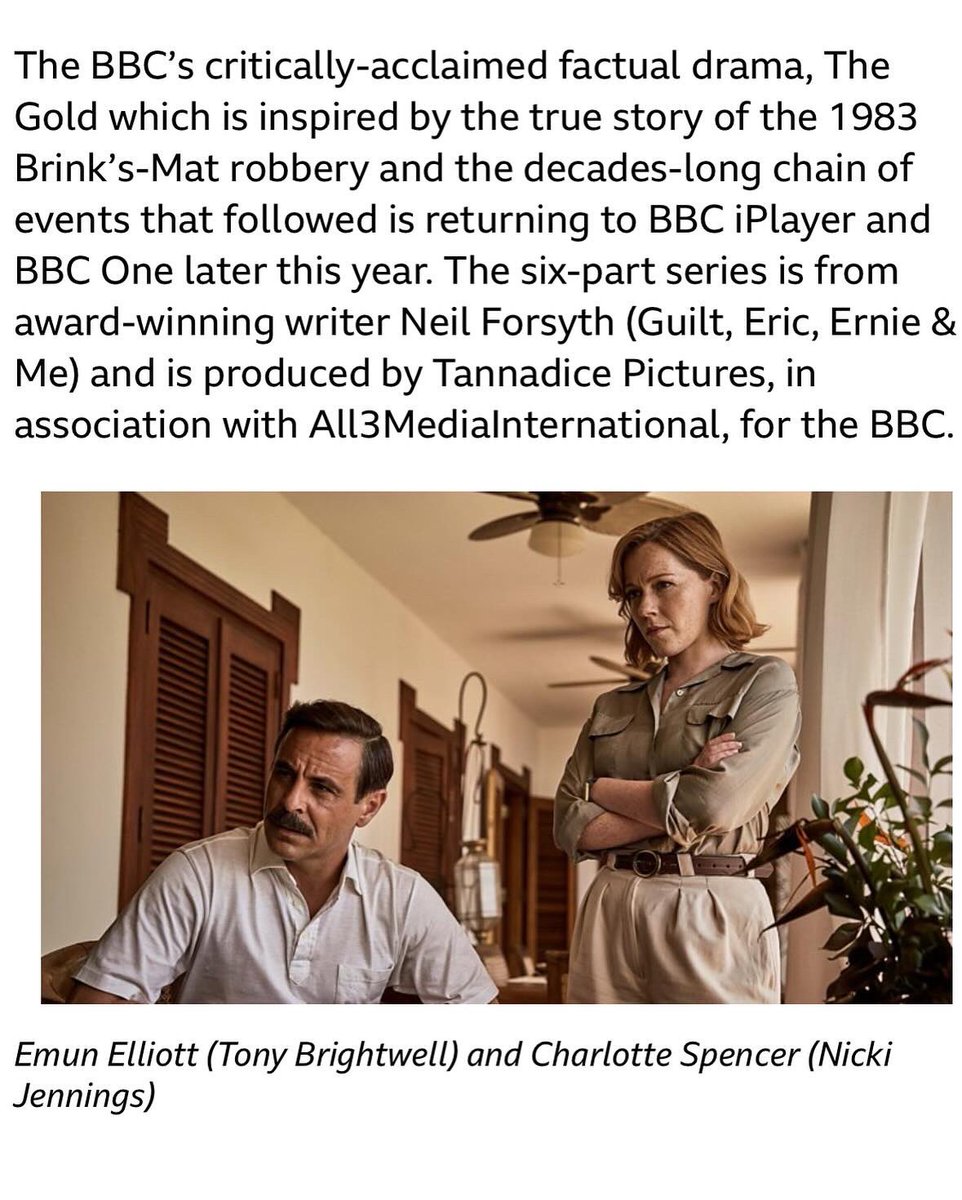 Coming soon! 
The Gold S2
#Casting
#OliviaScottWebb