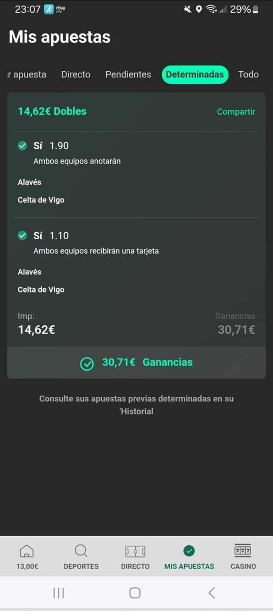 FactoryTipster's tweet photo. BUENAS TARDES. EL GRUPO ESTA QUE 🔥🔥🔥. En breves pasamos nuestra combi de hoy. Con muchas probabilidades de ✅.
Os dejo algunas de estas ultimas semanas: https://t.co/GjoiBf5APK