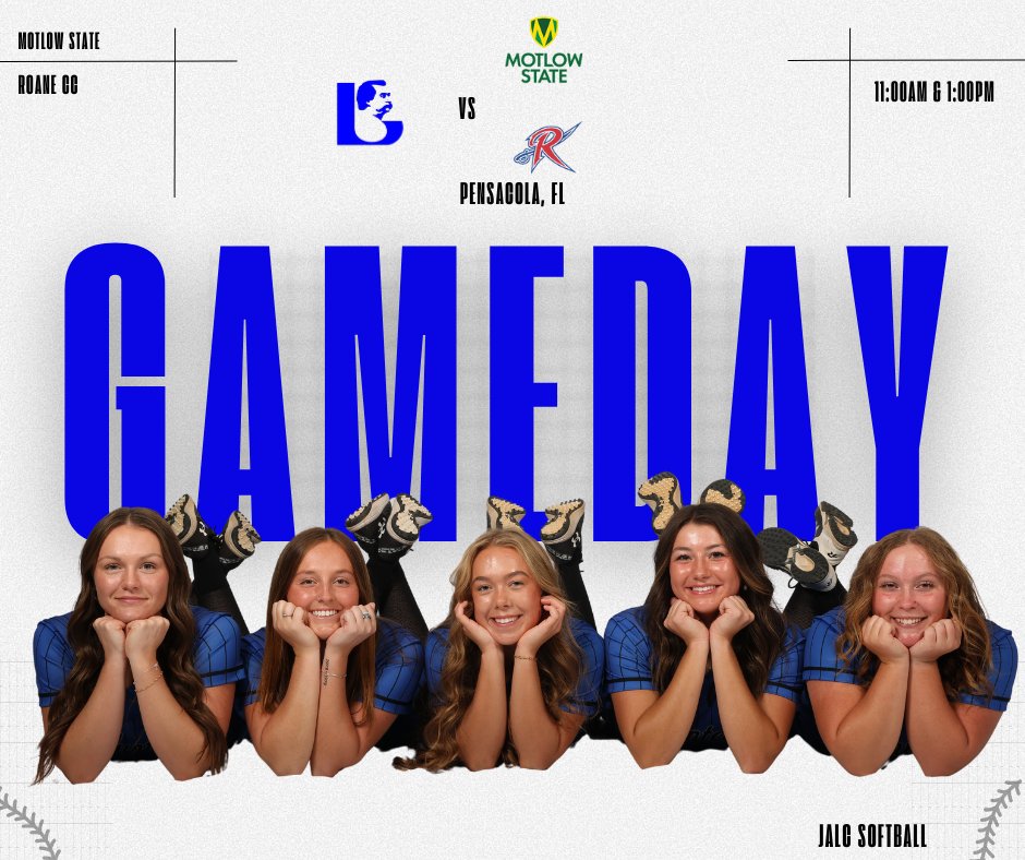 jalc_softball's tweet photo. Day 2 of the Pensacola Classic! 

📍Pensacola, Florida 
🕒11:00AM &amp; 1:00PM
🆚Motlow State &amp; Roane CC https://t.co/fvjdjgkxKv
