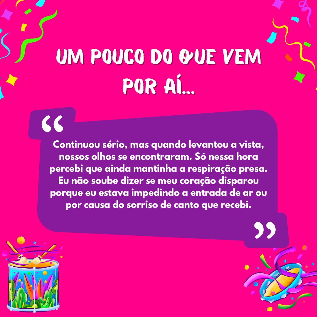 Um trechinho só para aguçar a curiosidade 

E aí, animados?