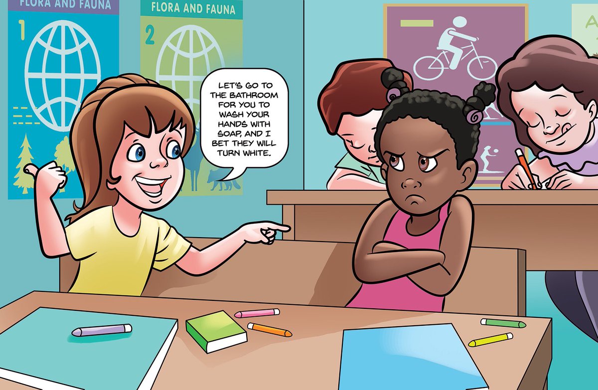PathfinderBook's tweet photo. Sneak Peek Alert!
Here’s a powerful illustration from No Scrub: My Black Skin Makes Me Beautiful
No amount of scrubbing will change who you are – and that’s a good thing!🌈
Let’s inspire every child to embrace their beauty and self-worth!
#BlackBeauty #BlackHistoryMonth #NoScrub https://t.co/FeNzKMh6O5