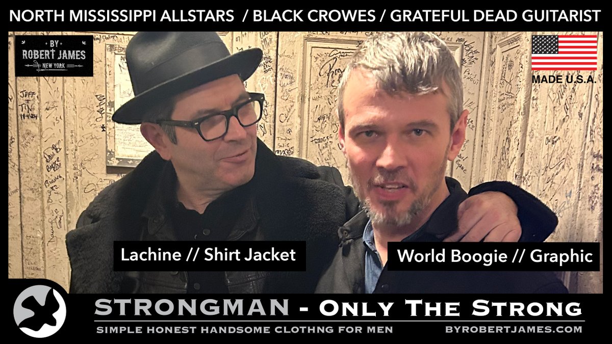 ByRobertJames's tweet photo. Listen to "STRONGMAN - Only The Strong - Luther Dickinson " World Boogie is Coming" " by Only the Strong – 2025 - STRONGMAN Podcast.  Special Thanks to Luther Dickinson! https://t.co/MgrgpQ8wXn https://t.co/D96EQ3PHbA
