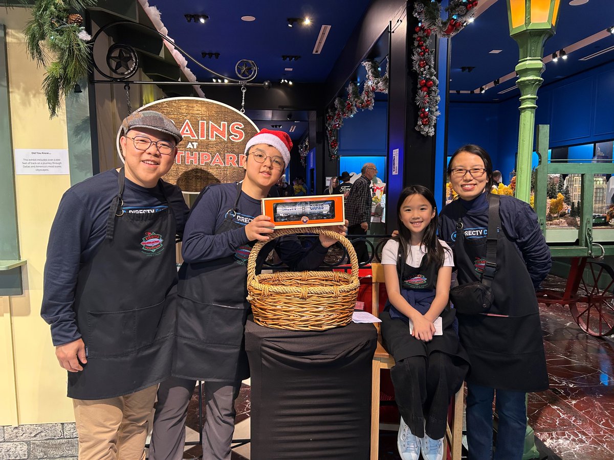 WeAreDIRECTV's tweet photo. Last month, @DIRECTV employees volunteered at the Trains at NorthPark event in Dallas, helping support @RMHDallas.

We appreciate everyone who came out to support a great cause.

#DIRECTVCares #WeAreDIRECTV https://t.co/C9udgHr2gj