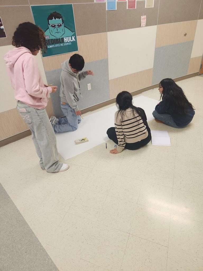 WitterELA's tweet photo. @LHSHarmon 9th Grade Honors English creating character autopsies in Lord of the Flies! https://t.co/1xKt1BOwci