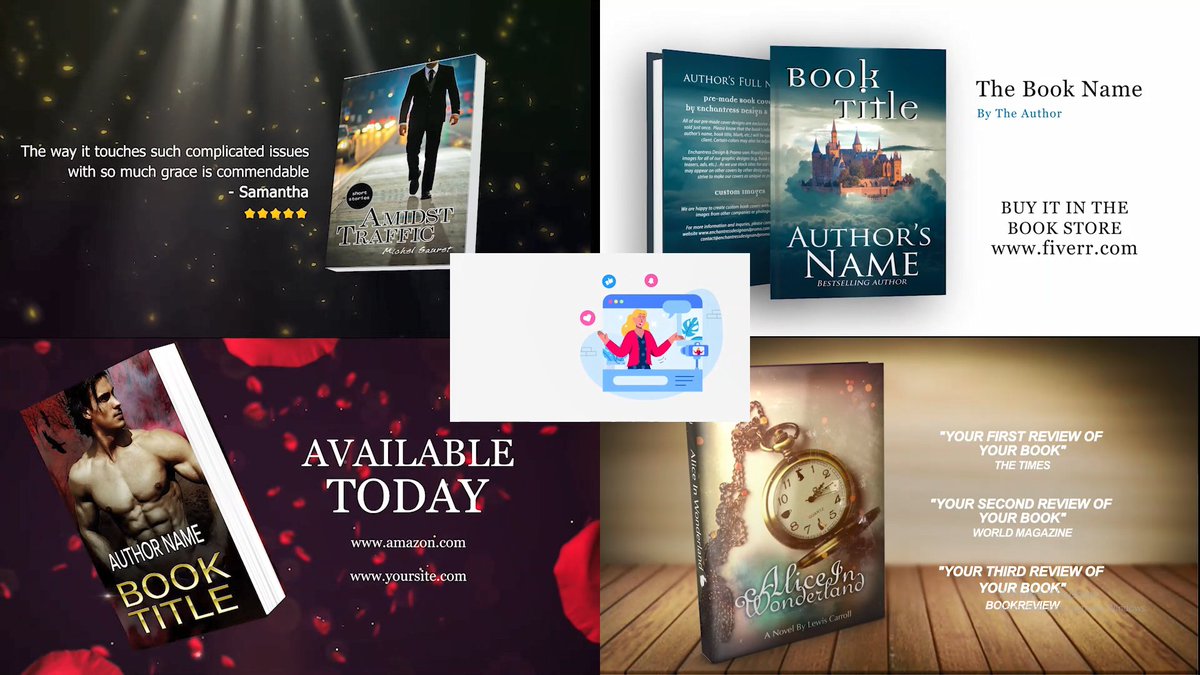 📖🎬 Turn your book into a movie-like experience! I create cinematic book trailers that captivate readers &amp; boost sales. Let’s bring your story to life! 🚀

📩 Let’s create magic: wa.link/l33quj

#WritingCommunity  #AuthorPromo #Storytelling