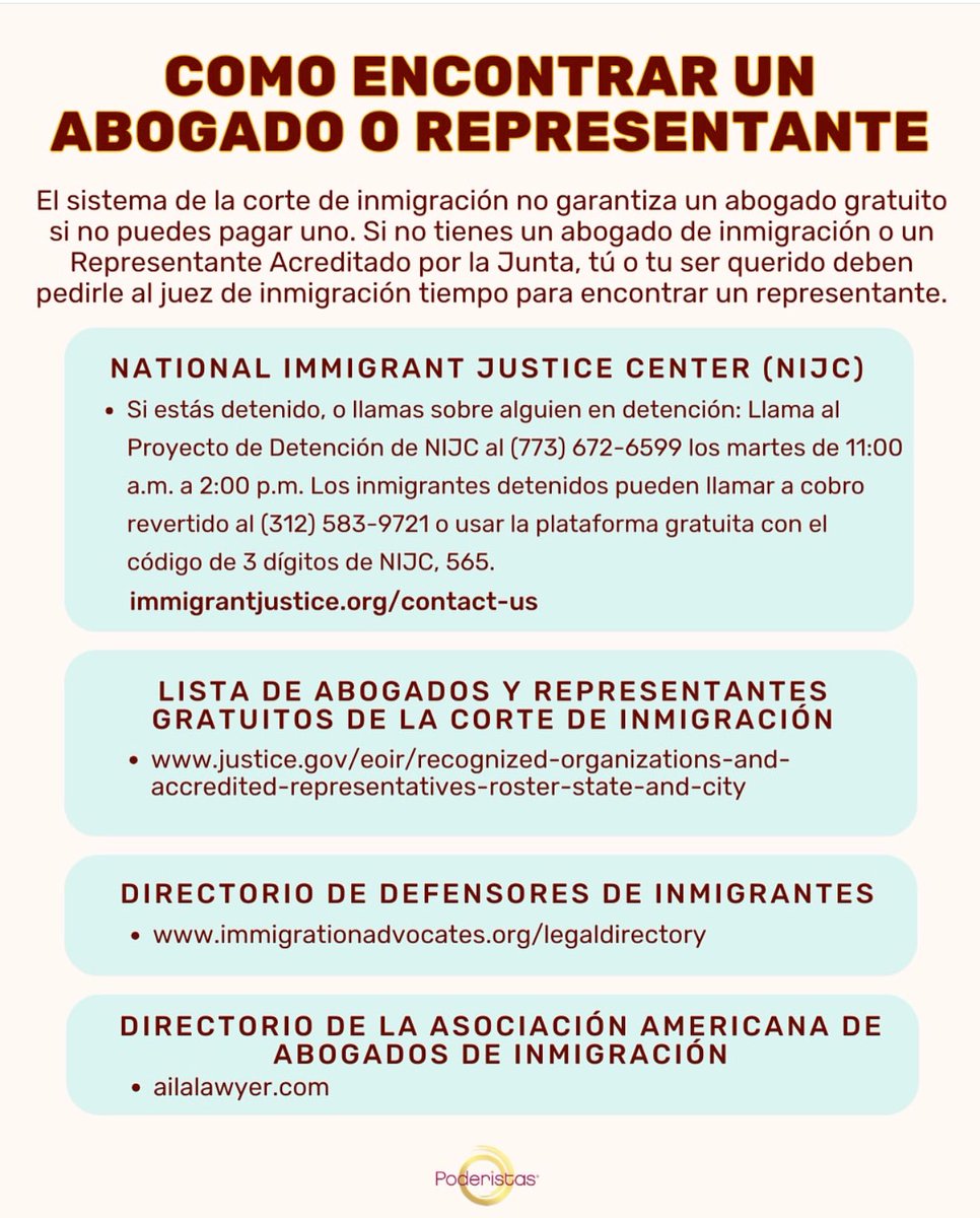 ¿Cómo debe actuar si alguien de su familia / amigo es detenido por ICE (Servicio de Control de Inmigración y Aduanas) en EEUU? 👇