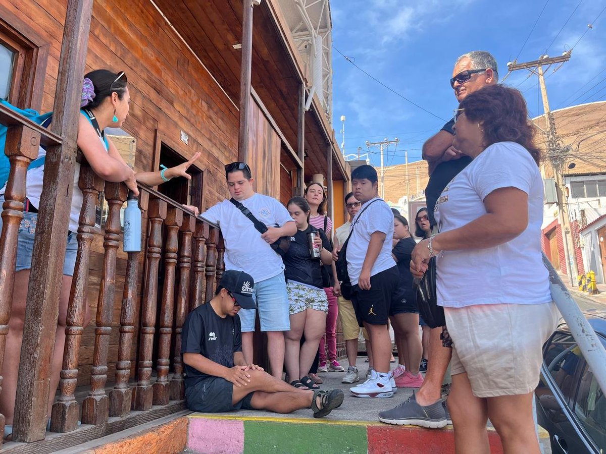 ChinchorroMarka's tweet photo. #Actividad - Vivimos una experiencia increíble junto a la Fundación #Arica Down en nuestra visita al Museo de Sitio Colón 10, donde las y los jóvenes aprendieron sobre el pasado de la #CulturaChinchorro. https://t.co/cGaNAvYLER