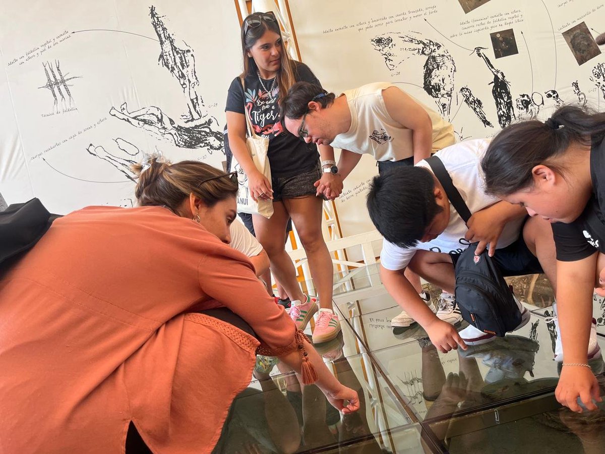 ChinchorroMarka's tweet photo. #Actividad - Vivimos una experiencia increíble junto a la Fundación #Arica Down en nuestra visita al Museo de Sitio Colón 10, donde las y los jóvenes aprendieron sobre el pasado de la #CulturaChinchorro. https://t.co/cGaNAvYLER
