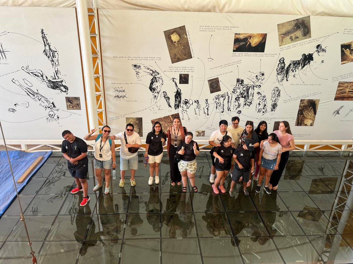 ChinchorroMarka's tweet photo. #Actividad - Vivimos una experiencia increíble junto a la Fundación #Arica Down en nuestra visita al Museo de Sitio Colón 10, donde las y los jóvenes aprendieron sobre el pasado de la #CulturaChinchorro. https://t.co/cGaNAvYLER
