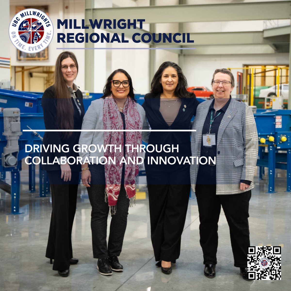 Together, we're building stronger partnerships, expanding market share, and recruiting the next generation of UBC professionals—driving growth, innovation, and excellence for the future.

#ubcmillwrights #OneTeam #UBC