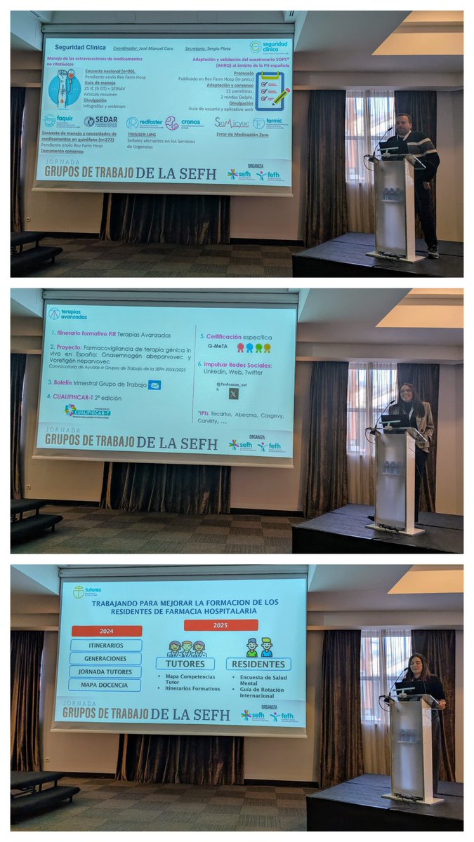 S.E.F.H (@sefh_) on Twitter photo Nuestros compañeros coordinadores de los 29 grupos de trabajo de la SEFH nos han presentado sus principales proyectos para este 2025 ¡GRACIAS!
En este último bloque han intervenido:
✅Nuevo GT 👉👉 Cardio
✅ <a href="/NEUMO_SEFH/">Grupo NEUMO</a>
✅ <a href="/GrupoNutri/">Grupo Nutrición SEFH</a>
✅ <a href="/GEFP_SEFH/">GEFP</a>
✅ <a href="/GrupoPKgen_SEFH/">Grupo PK.gen SEFH</a>
✅ Nuestros compañeros coordinadores de los 29 grupos de trabajo de la SEFH nos han presentado sus principales proyectos para este 2025 ¡GRACIAS!
En este último bloque han intervenido:
✅Nuevo GT 👉👉 Cardio
✅ <a href="/NEUMO_SEFH/">Grupo NEUMO</a>
✅ <a href="/GrupoNutri/">Grupo Nutrición SEFH</a>
✅ <a href="/GEFP_SEFH/">GEFP</a>
✅ <a href="/GrupoPKgen_SEFH/">Grupo PK.gen SEFH</a>
✅
